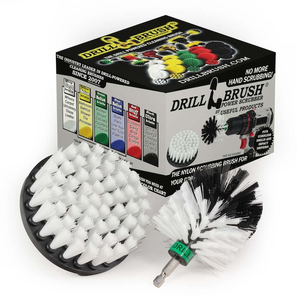 Drillbrush Drill Brush - Motorcycle - Car - Truck - Cleaning Supplies W-S-4M-QC-DB - main